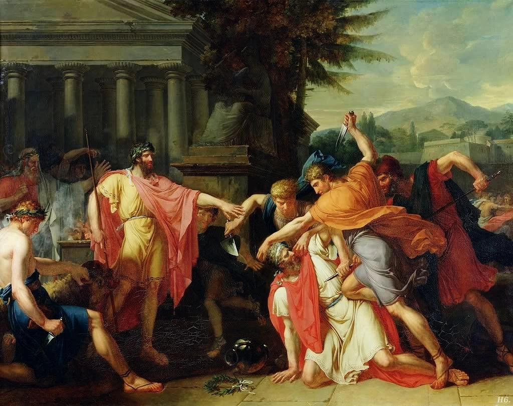 La morte di Tazio, 1788 - Museo delle Belle Arti, Angers